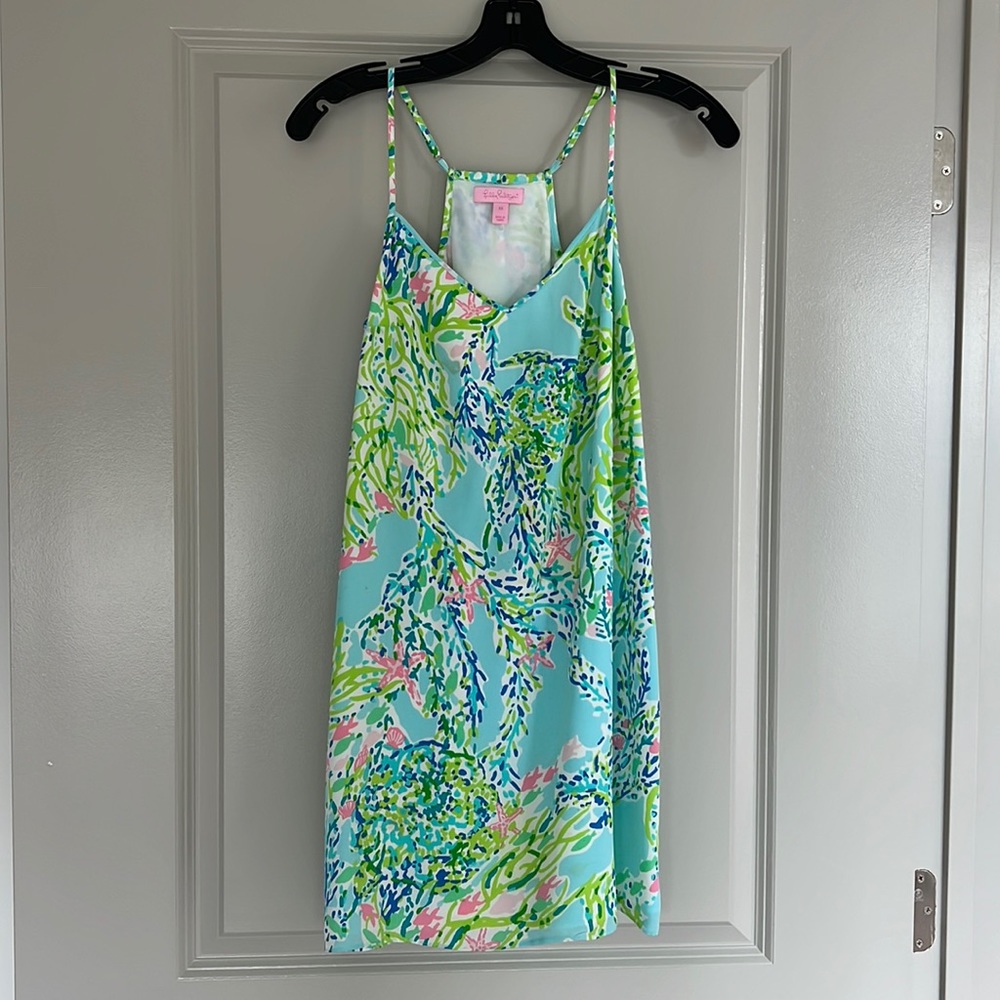 Lilly Pulitzer Shift Dress Blue Heaven